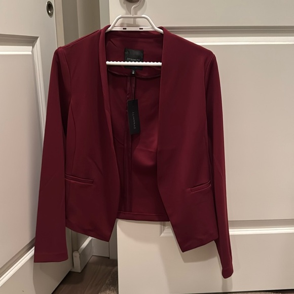 DYNAMITE • BURGUNDY BLAZER - Picture 1 of 3
